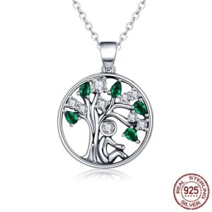 Colier din argint Eternal Tree