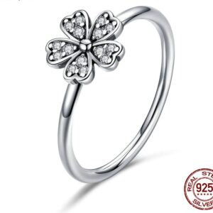 Inel Sparkling Daisy din Argint