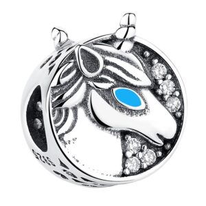 Charm Little Unicorn din Argint