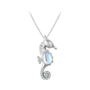 Colier Calut de Mare din Argint 925 cu Cristal Opal